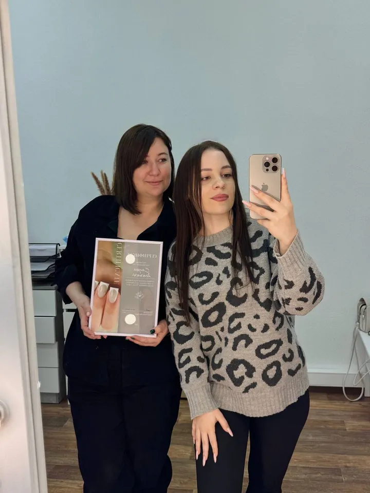 Выпускница базового курса с сертификатом